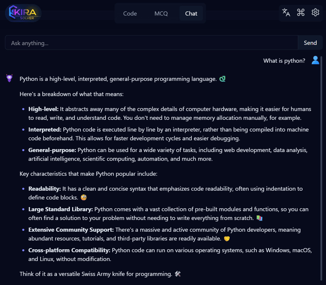 Live Interview AI Chat